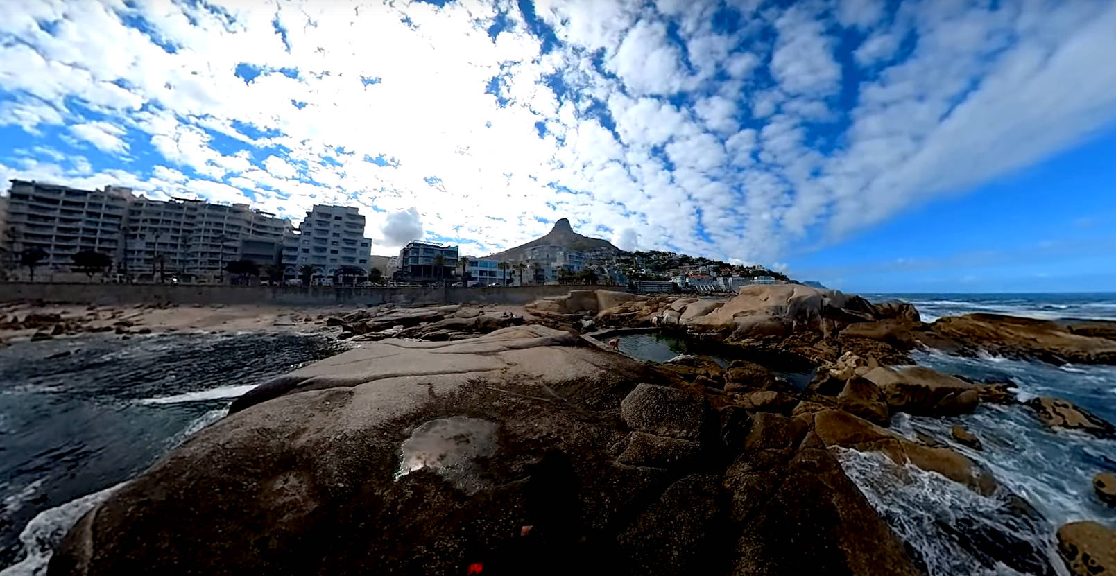 Saunders' Rock Tidal Pool - 360° Time Lapse Views & Icy Cold Swim!