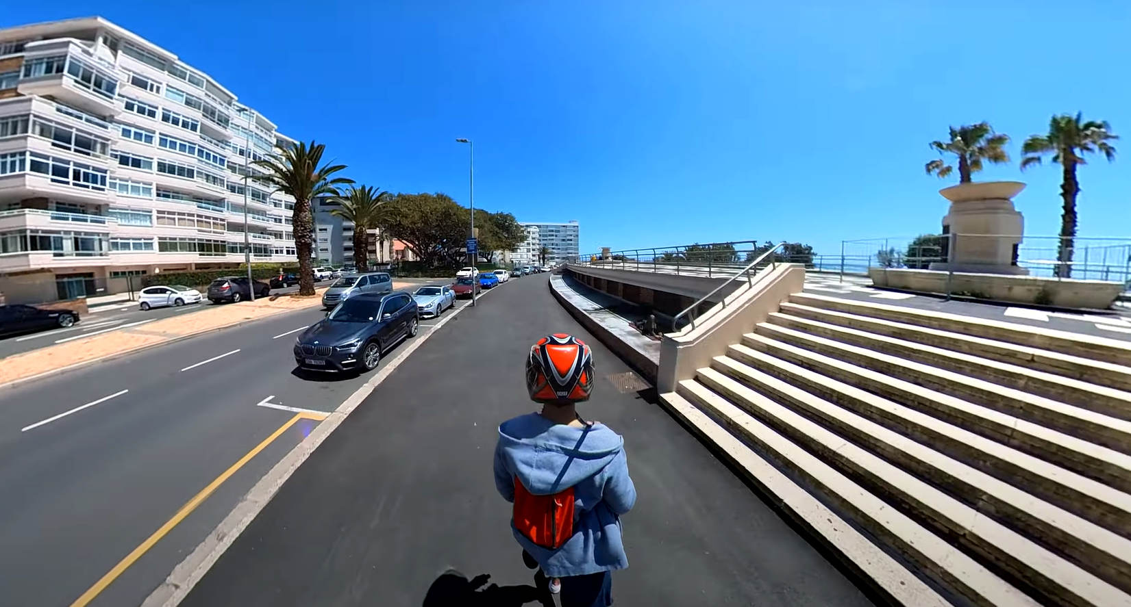 Cape Town Promenade Eskate | Evolve Bamboo GTR AT Electric skateboard