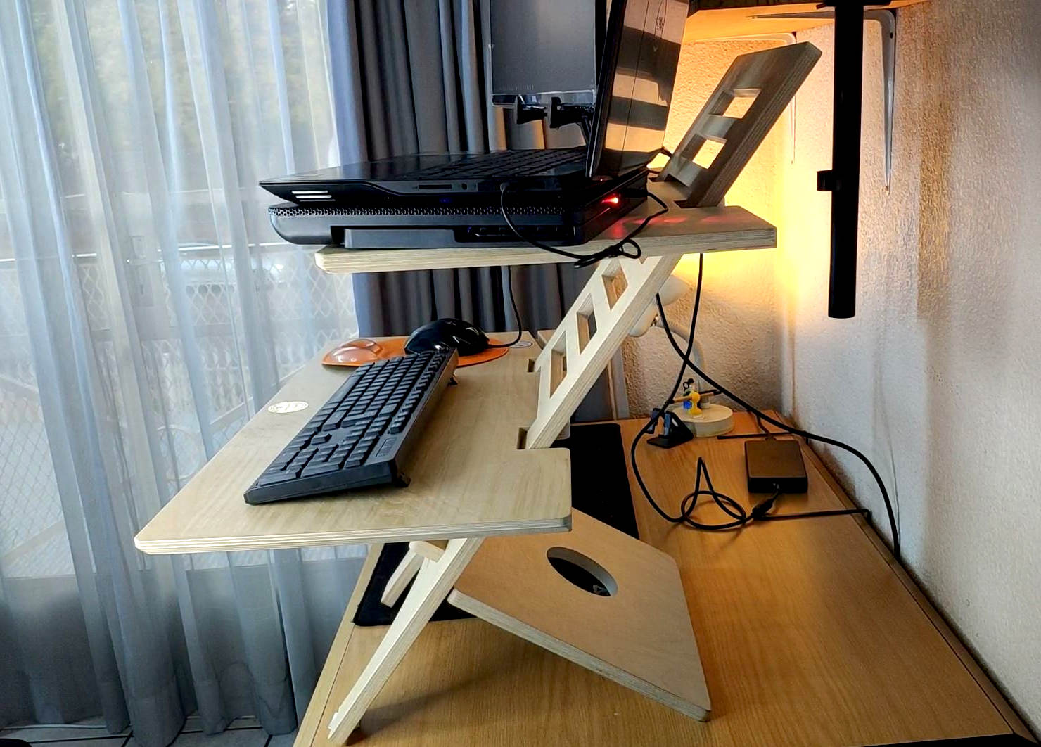 STANDING Desk For A Healthier Work Life! Desk Stand Review