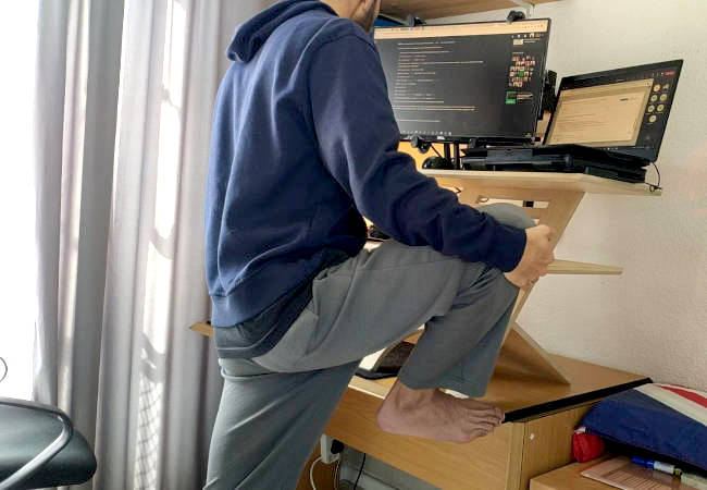 STANDING Desk For A Healthier Work Life! Desk Stand Review