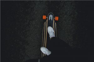 Long Boarding on The Umhlanga Promenade
