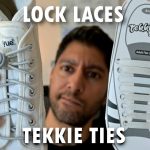 lock laces tekkie ties