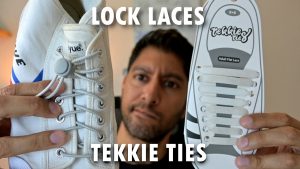 lock laces tekkie ties