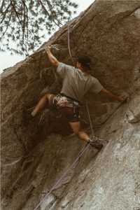 rock climbing
