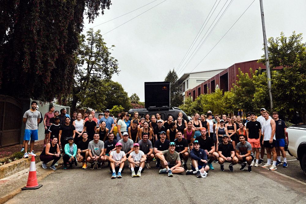 Burnt Pretoria run club running