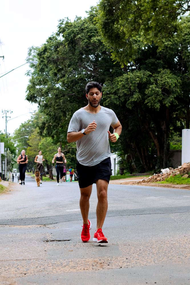 Burnt Pretoria run club running